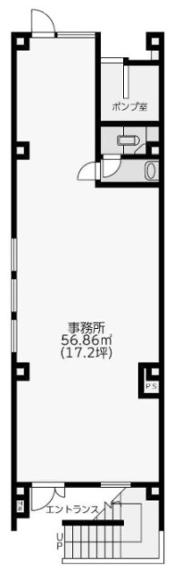 山本ビル1F 間取り図