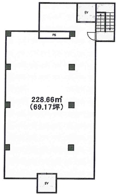 三経28ビル6F 間取り図