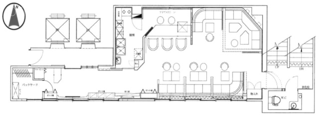 サンライズビル5F 間取り図