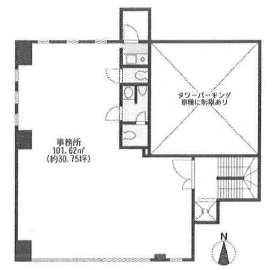 フォディアビル5F 間取り図