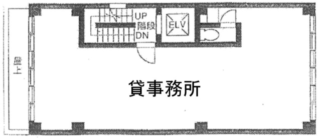 登代田ビル5F 間取り図
