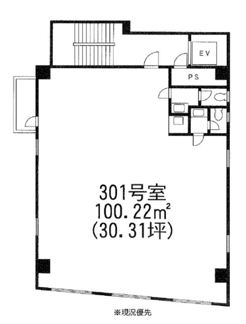 YT33ビル3F 間取り図