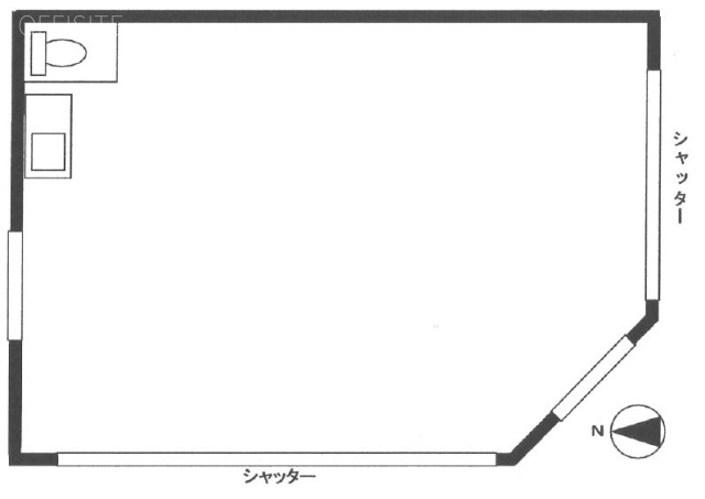 上田ビル1F 間取り図