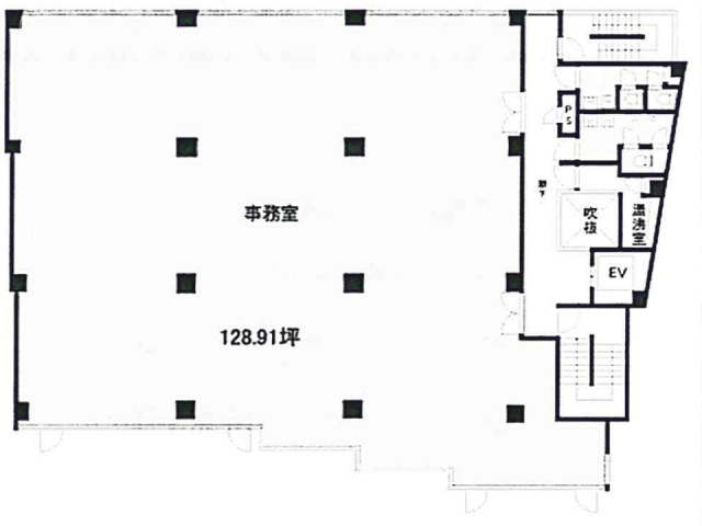 ノアビル2F 間取り図