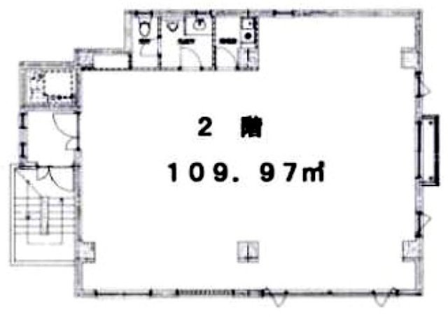 南青山ヒルズ2F 間取り図