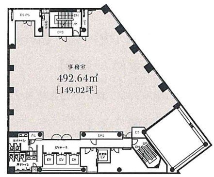 ルオーゴ汐留A 間取り図