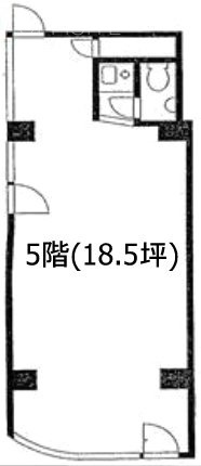 第2大坂屋ビル5F 間取り図