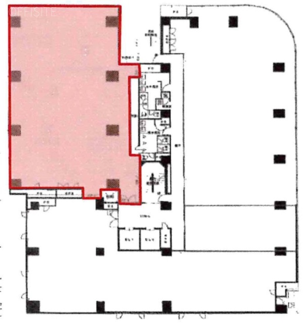 メットライフ新横浜ビルE 間取り図