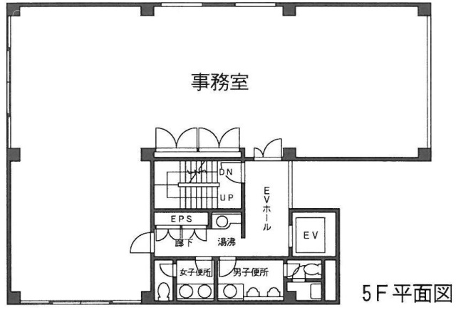 新日本ビルディング赤坂5F 間取り図
