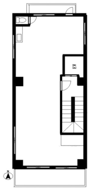 西村ビル2F 間取り図