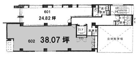 第一KSビル6F 間取り図