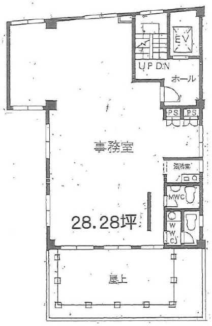 桐生ビル5F 間取り図