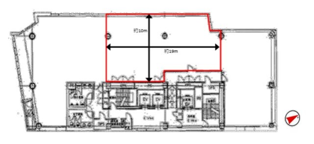 パシフィックマークス川崎9F 間取り図