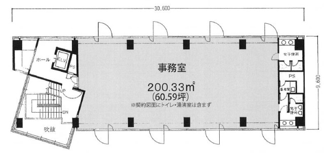 サクラガオカ63ビル2F 間取り図