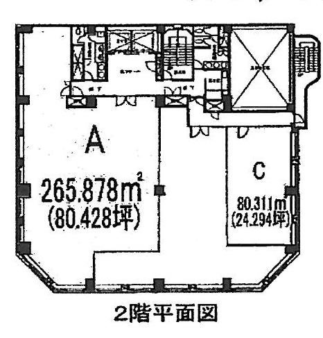 升本ビルA 間取り図