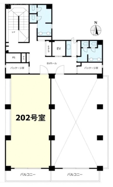 カーニープレイス新御徒町202 間取り図