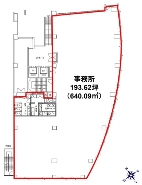 Daiwa青山ビル2F 間取り図