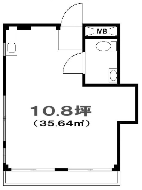 尚豊ビル5F 間取り図