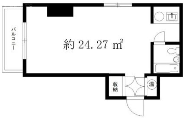 ライオンズプラザ恵比寿1009 間取り図