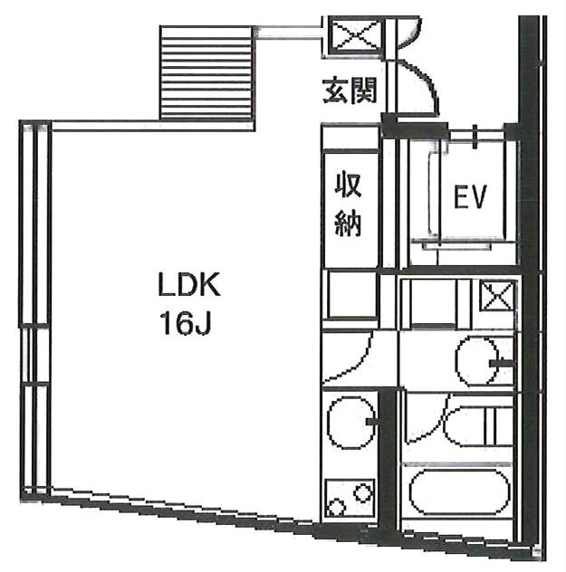 高輪-U401 間取り図