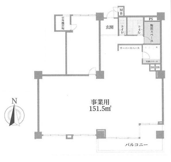 パレロワイヤル永田町1005 間取り図