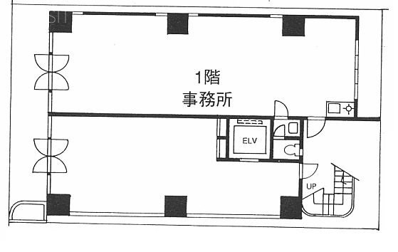 矢崎ホワイトビル1F 間取り図