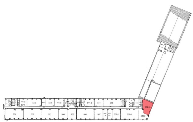 港南台214ビル509-3 間取り図