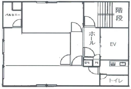 報道ビル7F 間取り図