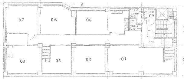 東京銀座ビルディング008 間取り図