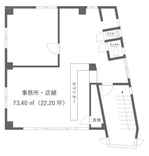 第2布施ビル3F 間取り図