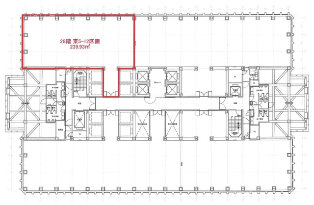 新宿野村ビル東5-12 間取り図