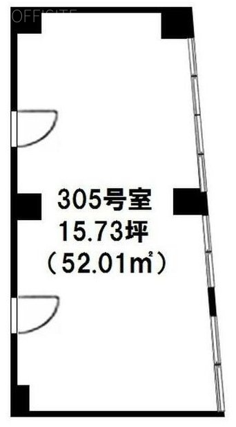 四谷マンション305 間取り図