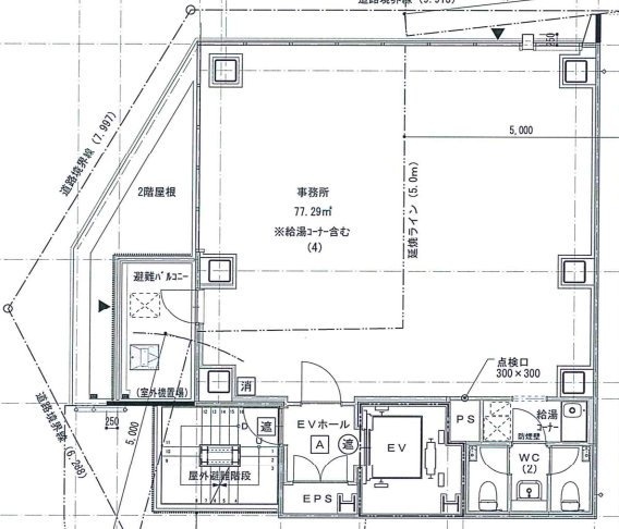 ACN大森駅前ビル3F 間取り図