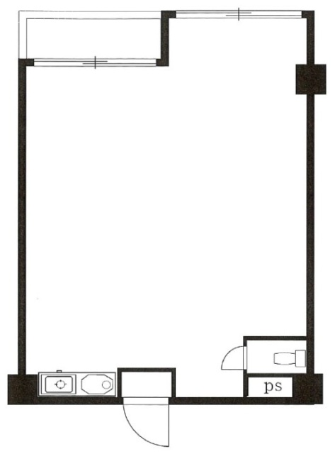 サンテックス岡本302 間取り図