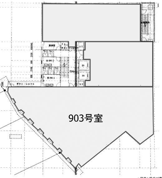 いちご五反田ビル903 間取り図