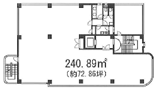 S・S WACOESビル2F 間取り図