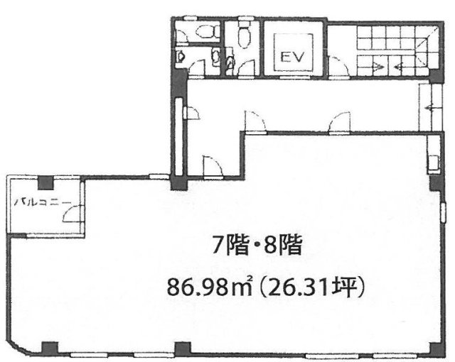 三恵ビル本館 間取り図