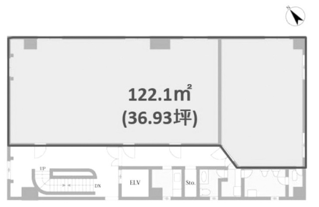 MKビル4F 間取り図