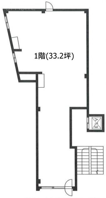 NTビル1F 間取り図