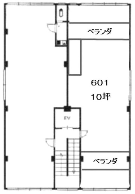 第一内神田ビル601 間取り図