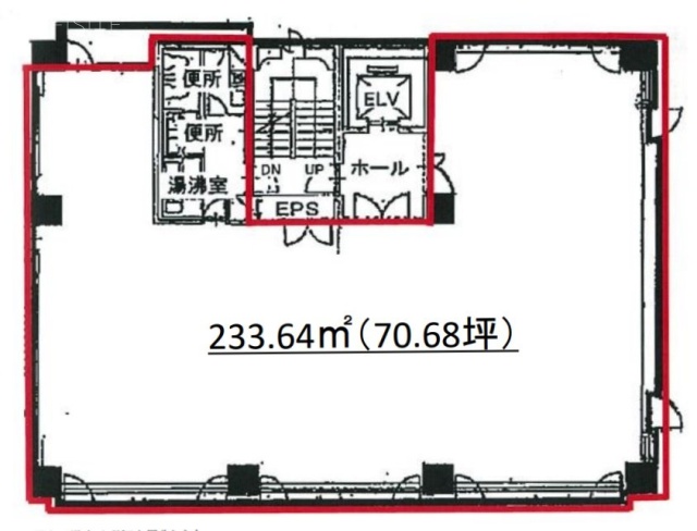 麻布アメレックスビル5F 間取り図