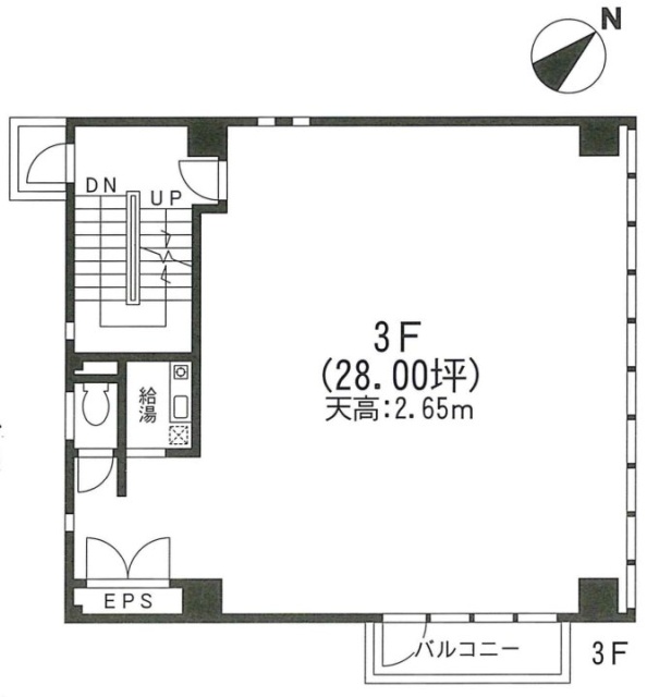 JLBグランエクリュ表参道3F 間取り図