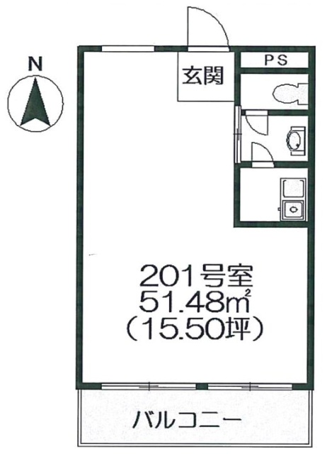 A&Dハウス201 間取り図