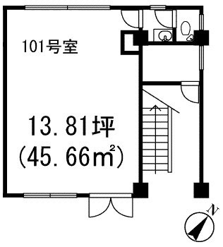 松田レジデンズビル101 間取り図