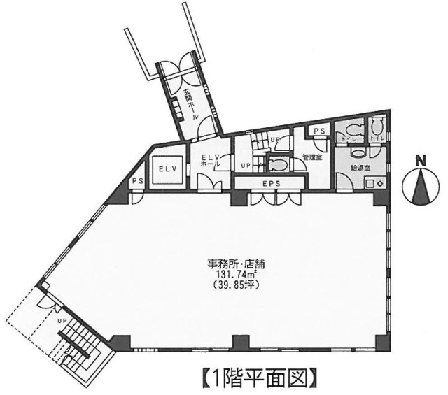 青葉台タワーアネックス1F 間取り図