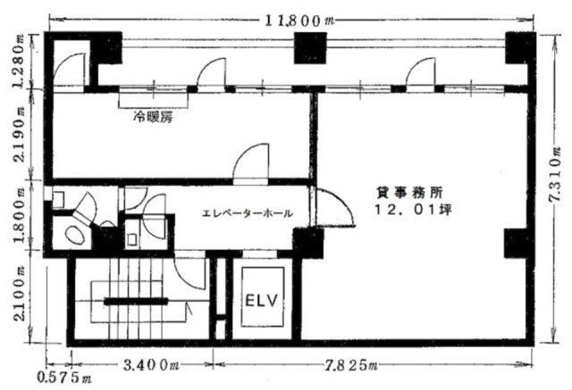 飯田橋ばんらいビル82 間取り図