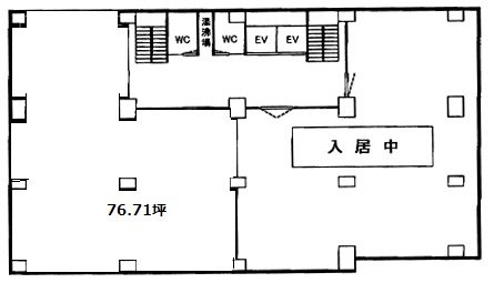 水道町ビル5F 間取り図