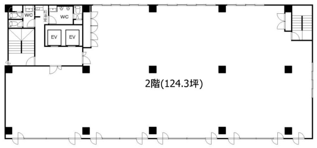 両国ミハマビル2F 間取り図