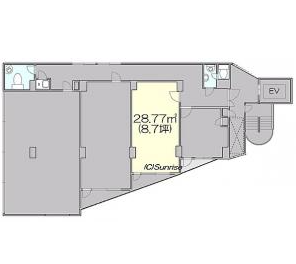 井上ビル12号館201 間取り図