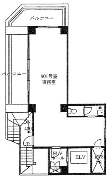 パディアイルカテリーナ901 間取り図